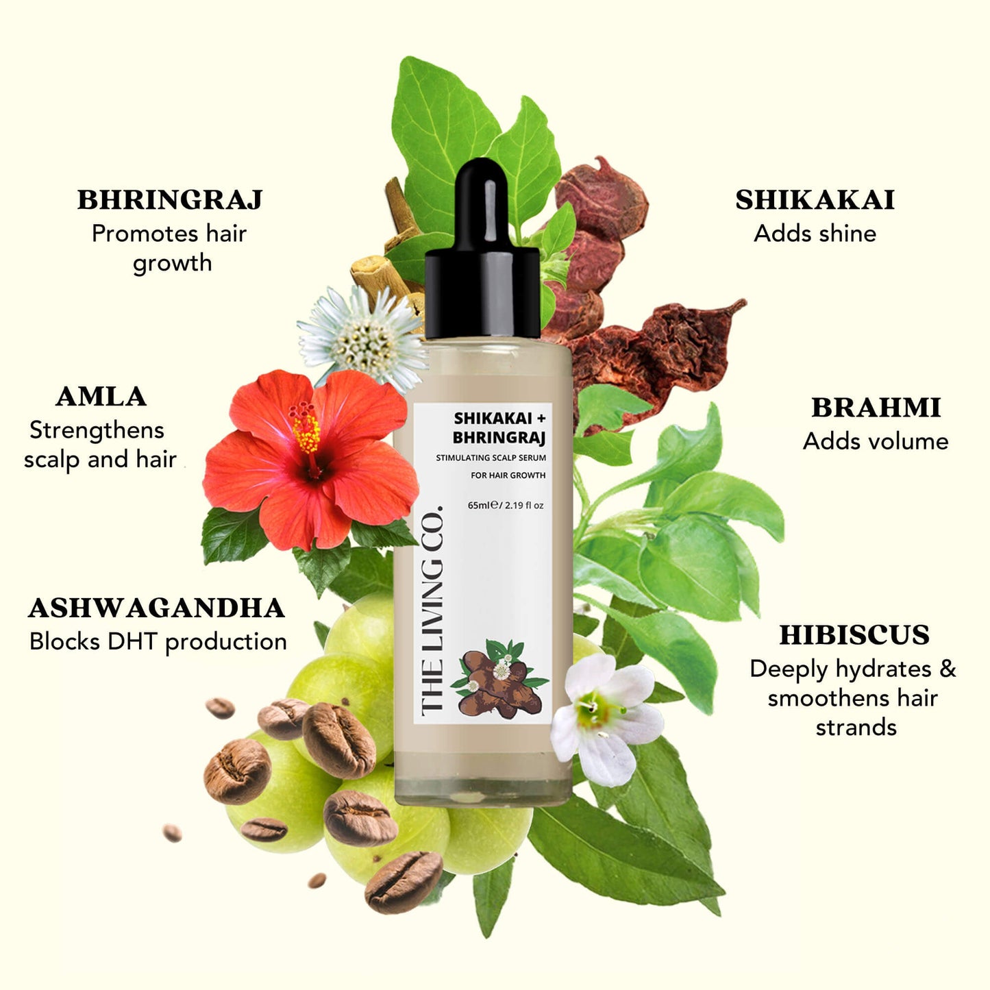 SHIKAKAI + BHRINGRAJ Hair Growth Scalp Serum (Wholesale)