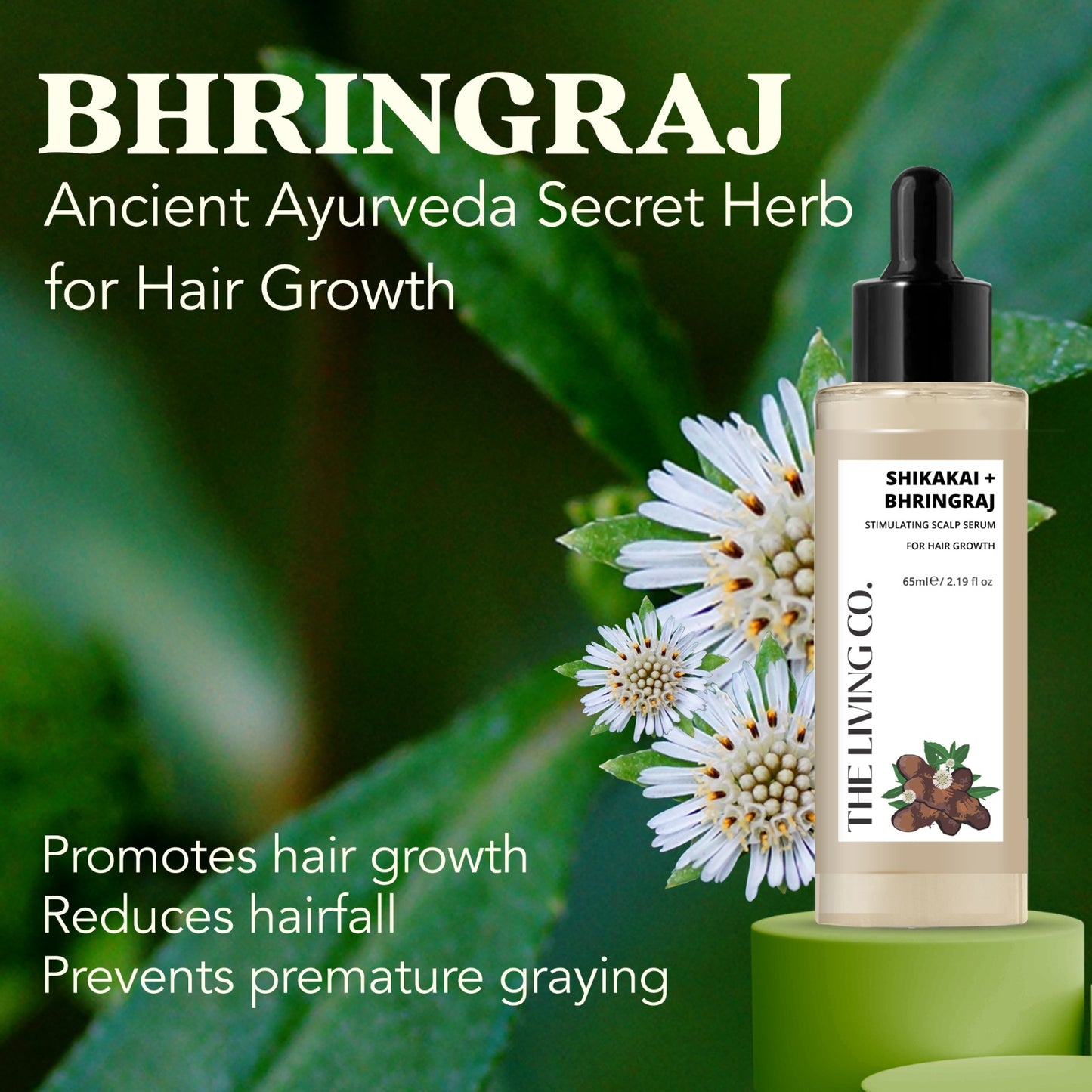 SHIKAKAI + BHRINGRAJ Hair Growth Scalp Serum (Wholesale)