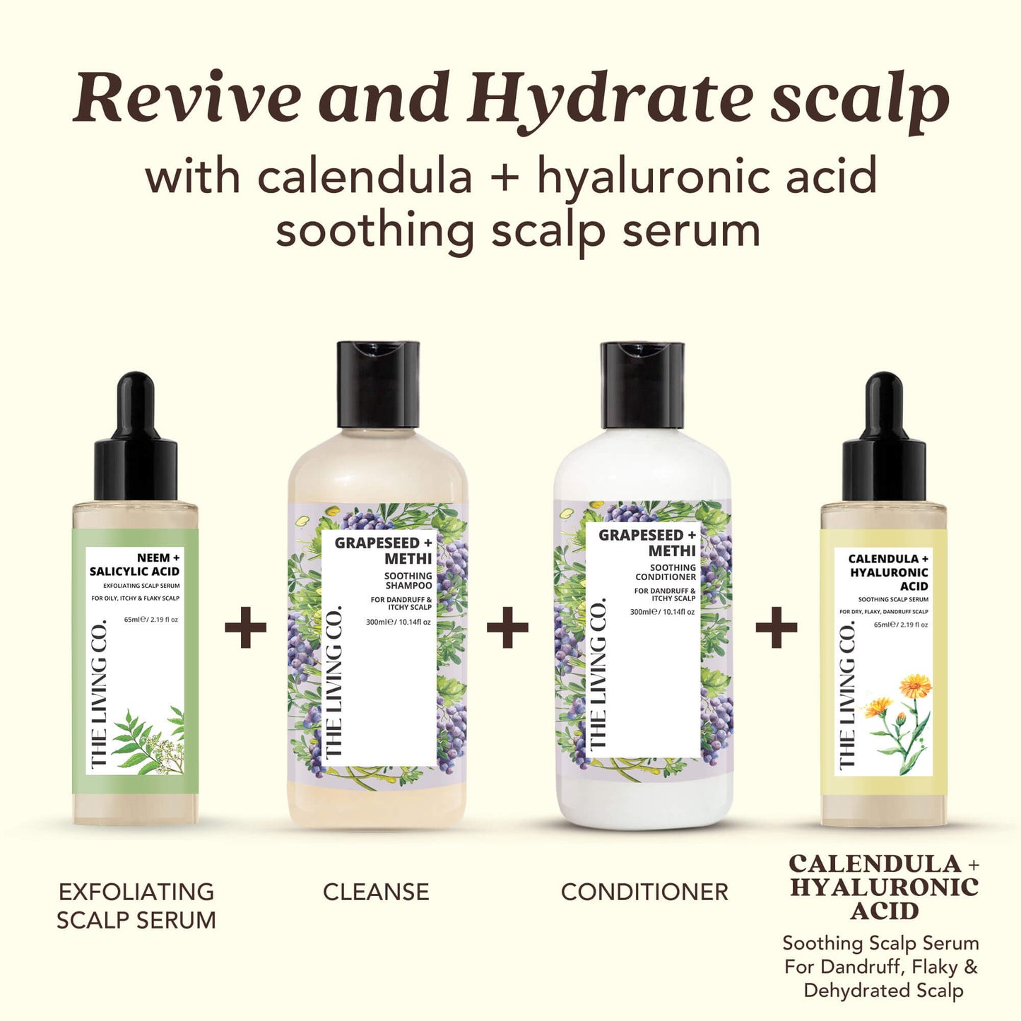 CALENDULA + HYALURONIC ACID Soothing Scalp Serum (Wholesale)