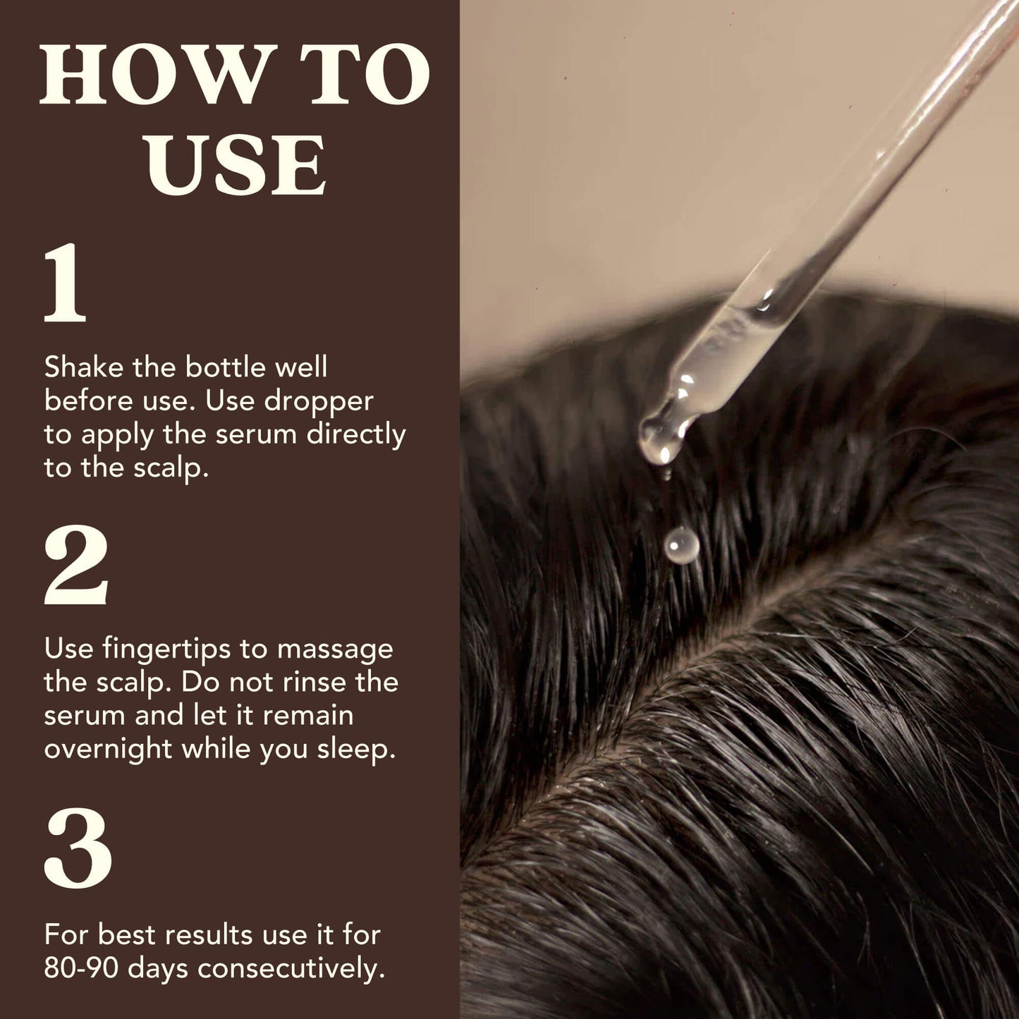 SHIKAKAI + BHRINGRAJ Hair Growth Serum for MEN