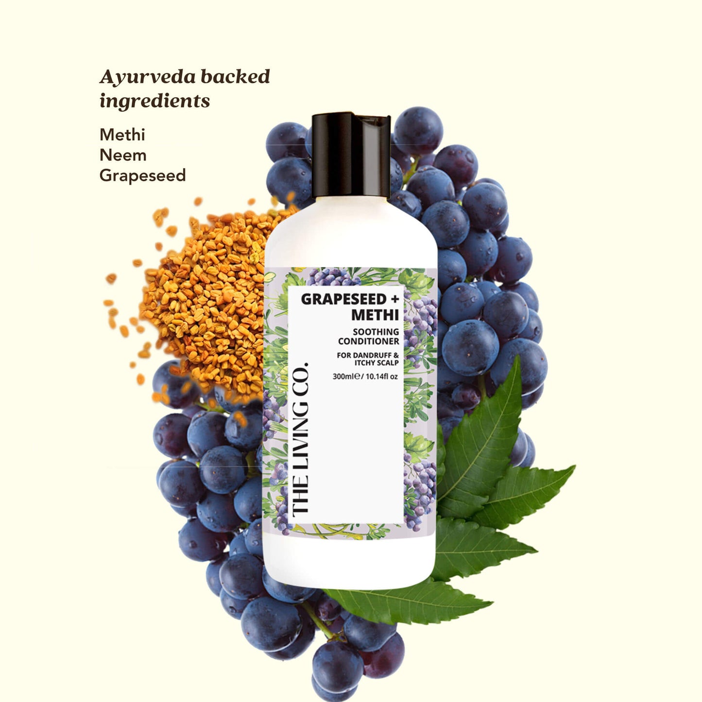 Clarifying Conditioner with GRAPESEED + METHI for Dandruff & Itchy Scalp (Wholesale)