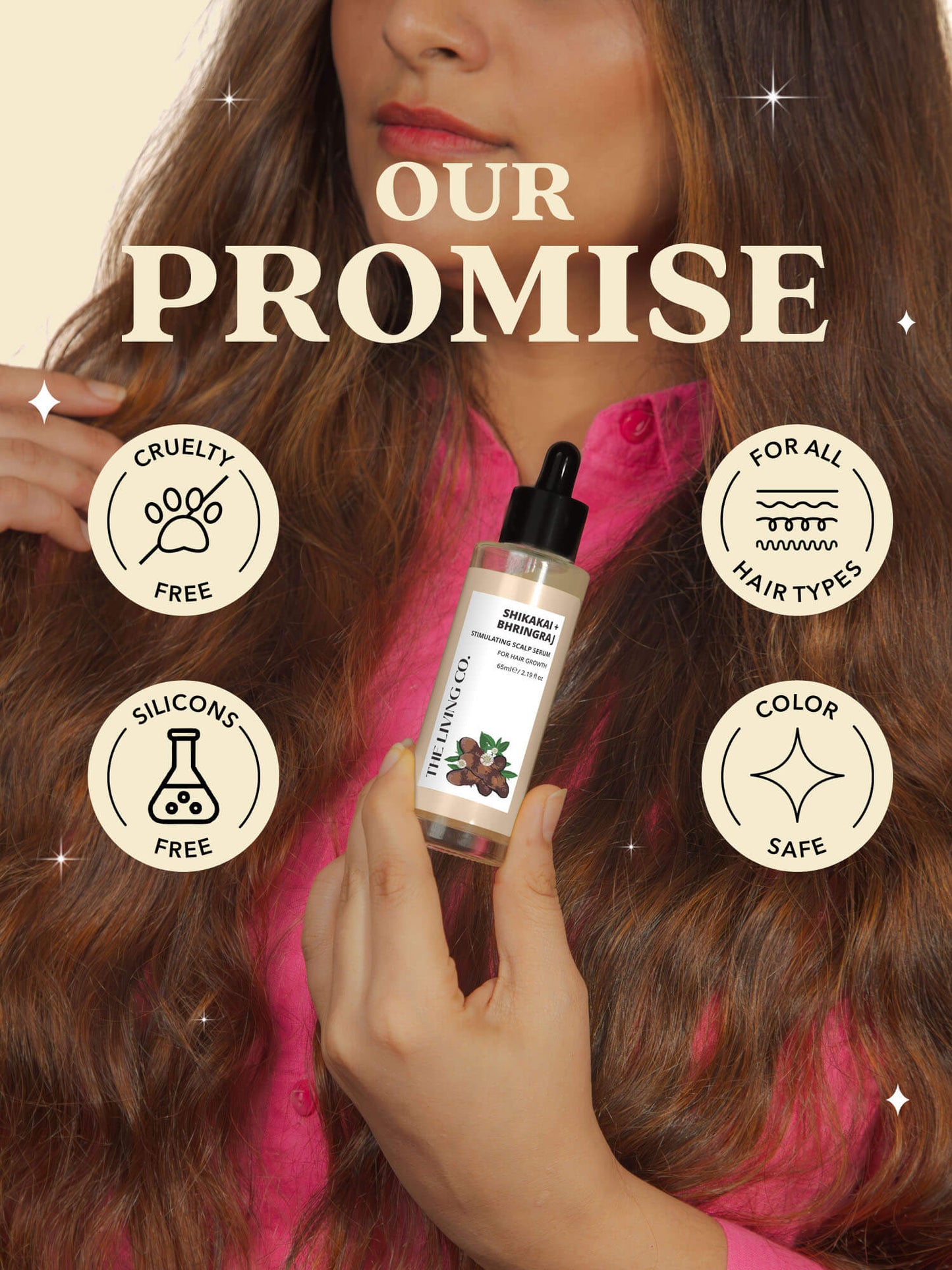 SHIKAKAI + BHRINGRAJ Stimulating Scalp Serum for Hair Growth