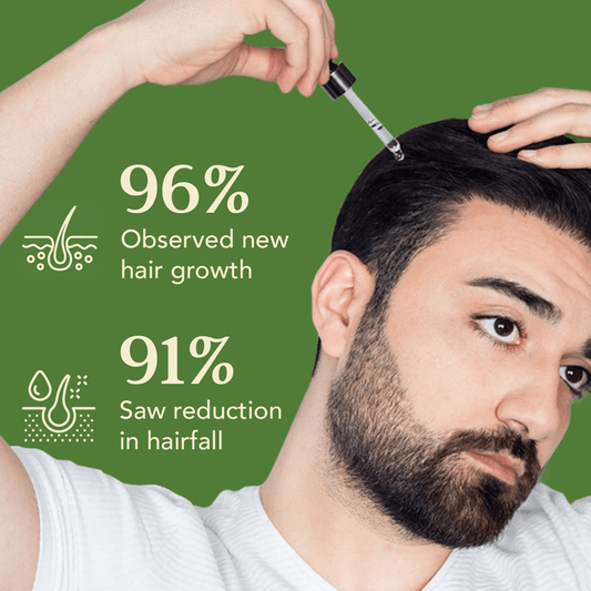 SHIKAKAI + BHRINGRAJ Stimulating Scalp Serum for Hair Growth for MEN