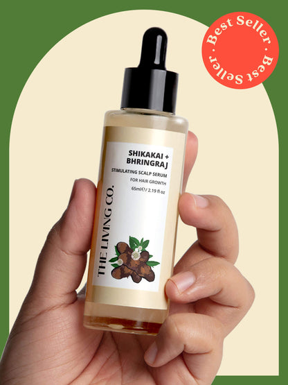 SHIKAKAI + BHRINGRAJ Stimulating Scalp Serum for Hair Growth