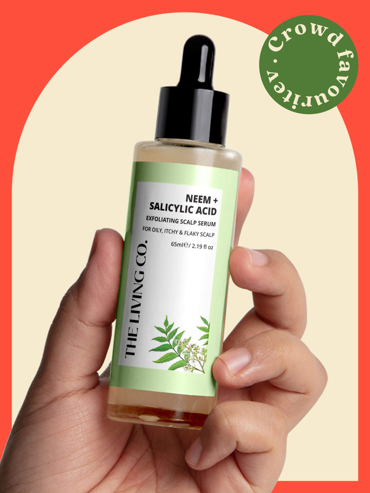NEEM + SALICYLIC ACID Exfoliating Scalp Serum for Oily, Itchy & Flaky ...
