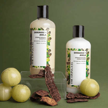 Strengthening Conditioner with SHIKAKAI + AMLA for Hair Fall Control - 300ml