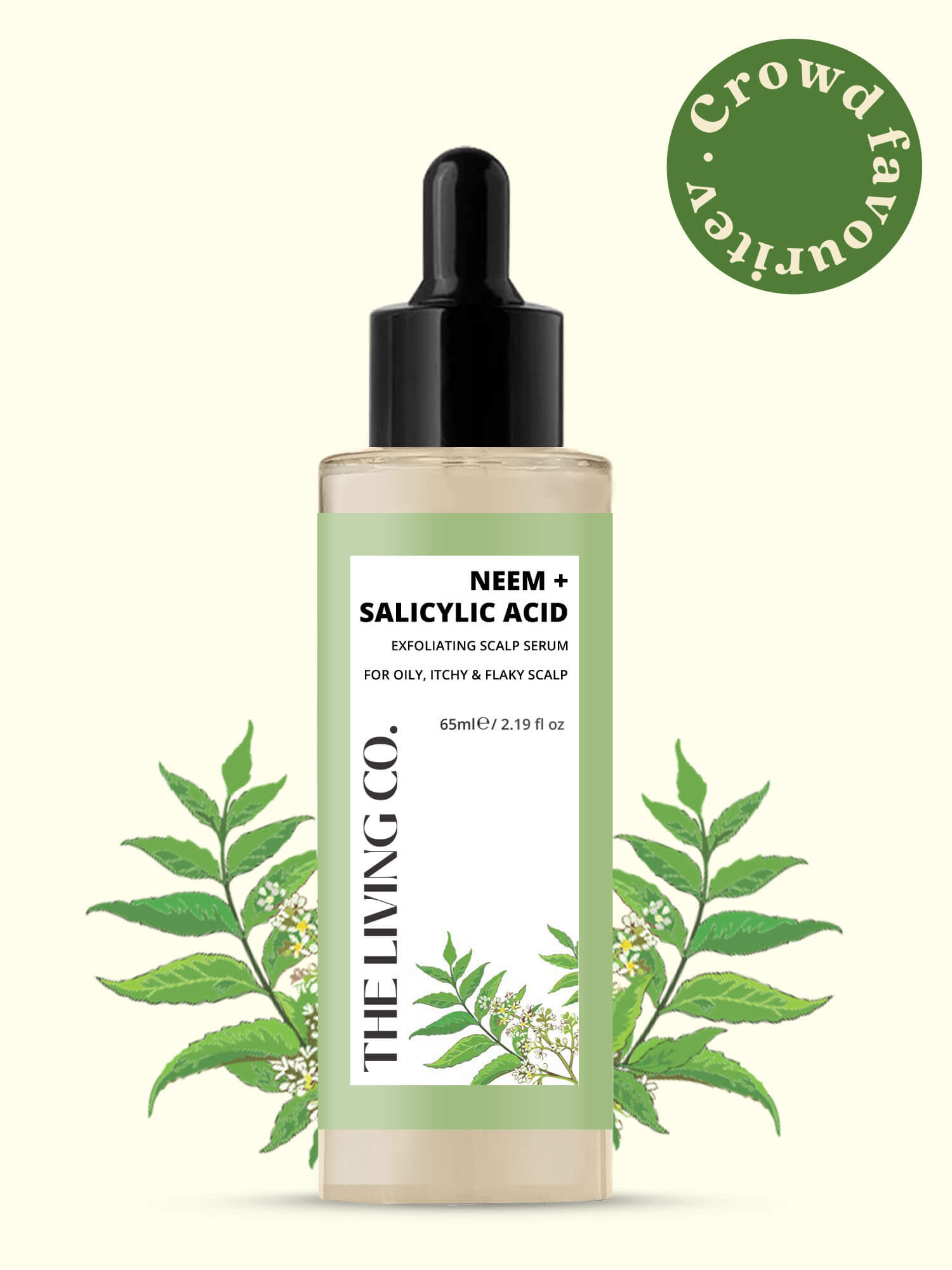 NEEM + SALICYLIC ACID Exfoliating Scalp Serum for Oily, Itchy & Flaky ...