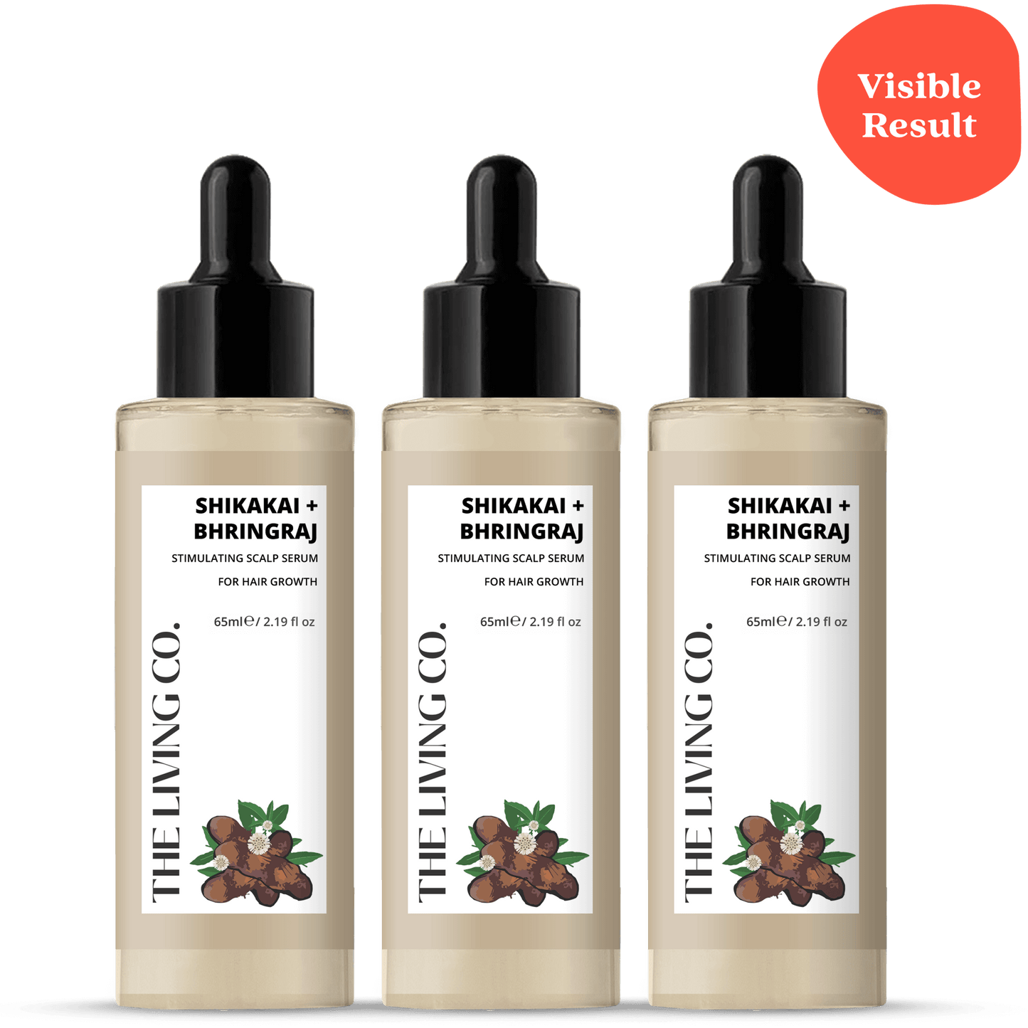 SHIKAKAI + BHRINGRAJ Stimulating Scalp Serum for Hair Growth