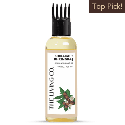 SHIKAKAI + BHRINGRAJ Stimulating Hair Oil for Hair Growth - 100ml